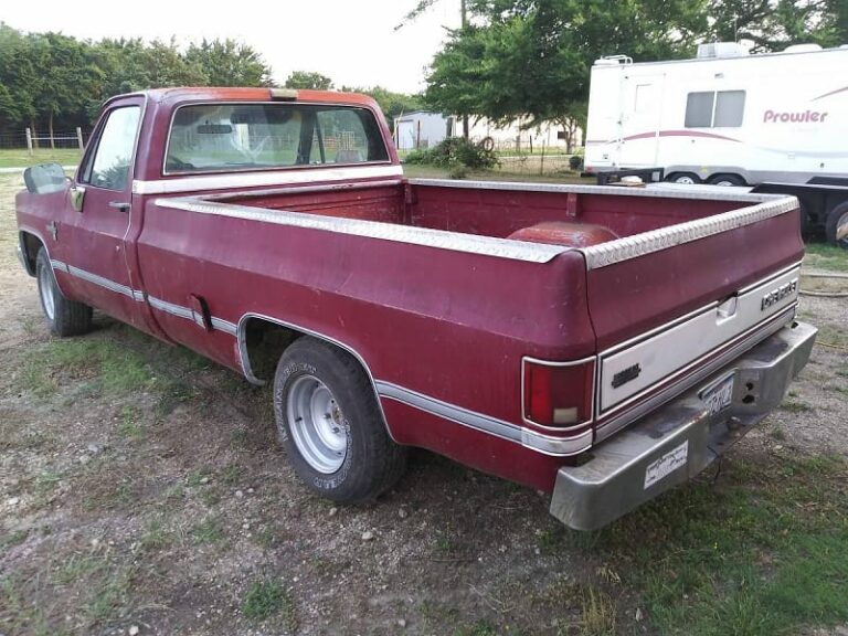 1985 Chevy Silverado 4×4 For Sale Craigslist: Your Guide to Finding a Square Body Gem