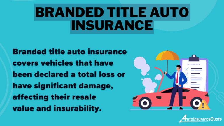 Branded Title Car Insurance: Navigating the Road Less Traveled