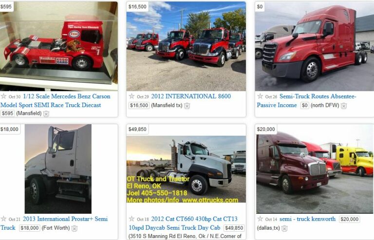 Semi Trucks For Sale Craigslist NC: Your Comprehensive Guide to Buying and Selling in the Tar Heel State