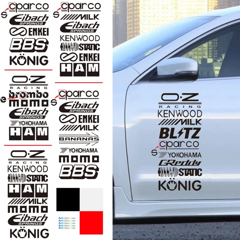 Car Brand Stickers: More Than Just a Mark